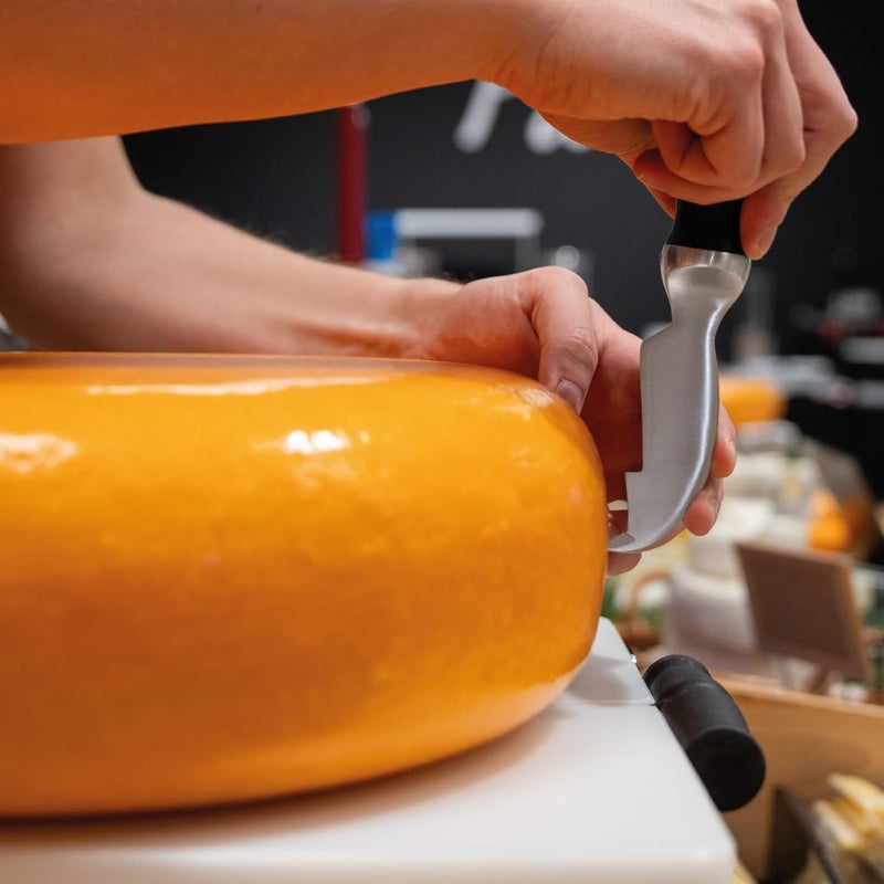 BOSKA Cheese Scoring Knife Pro 90mm - Premium Quality - German Steel - 1896 Collection - For hard cheese like Parmesan or Gouda - 1896 collection - Image 1